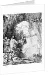 The Small Raising of Lazarus, 1644 by Rembrandt Harmensz. van Rijn