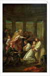 Baptism of St. Augustine study for the decoration of the Invalides, 1702 by Louis de the Younger Boulogne
