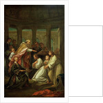 Baptism of St. Augustine study for the decoration of the Invalides, 1702 by Louis de the Younger Boulogne