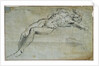 Study for the body of St. George by Jacopo Robusti Tintoretto
