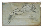 Study for the body of St. George by Jacopo Robusti Tintoretto