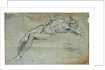 Study for the body of St. George by Jacopo Robusti Tintoretto