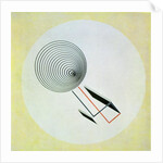 Proun 93, 1924 by Eliezer Markowich Lissitzky