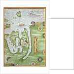 Fol.10v Map of Scandinavia and Northern Russia by Guillaume Le Testu