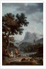 The Alpine Shepherdess, 18th century by Claude Joseph Vernet