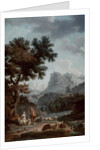 The Alpine Shepherdess, 18th century by Claude Joseph Vernet