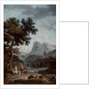 The Alpine Shepherdess, 18th century by Claude Joseph Vernet