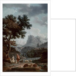 The Alpine Shepherdess, 18th century by Claude Joseph Vernet