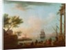 Sea Port, Sunrise, 1757 by Claude Joseph Vernet