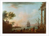 Sea Port, Sunrise, 1757 by Claude Joseph Vernet