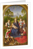 Virgin and Child with Saints, left hand panel from the Diptych of Jean du Cellier, c.1490 by Hans Memling