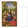 Virgin and Child with Saints, left hand panel from the Diptych of Jean du Cellier, c.1490 by Hans Memling