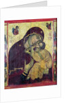 The Virgin Eleousa by Byzantine Byzantine
