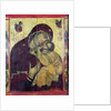 The Virgin Eleousa by Byzantine Byzantine