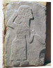 Orthostat depicting a soldier from the Palace of Kapara, King of Guzama, Tell Halaf, Syria by Aramaean