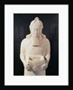 Statuette of a man carrying a box by Assyrian