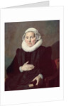 Sara Andriesdochter Hessix, 1626 by Frans Hals