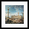 The Piazza Santa Maria Maggiore, 1752 by Giovanni Paolo Pannini or Panini