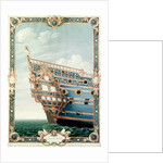 The Aftercastle of 'Le Soleil Royal' by Jean I Berain