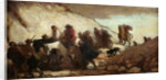 The Fugitives or The Emigrants, c.1849-50 by Honore Daumier