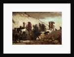 The Fugitives or The Emigrants, c.1849-50 by Honore Daumier