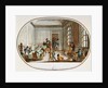 Maximilien de Robespierre injured in the antechamber of the Comite de Salut Public, 10 Thermidor An II by French School