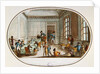 Maximilien de Robespierre injured in the antechamber of the Comite de Salut Public, 10 Thermidor An II by French School