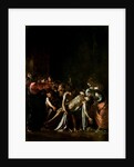Resurrection of Lazarus by Michelangelo Merisi da Caravaggio