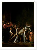 Resurrection of Lazarus by Michelangelo Merisi da Caravaggio