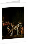 Resurrection of Lazarus by Michelangelo Merisi da Caravaggio