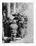 Beggars on the Doorstep of a House, 1648 by Rembrandt Harmensz. van Rijn