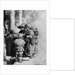 Beggars on the Doorstep of a House, 1648 by Rembrandt Harmensz. van Rijn