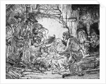 Nativity, 1654 by Rembrandt Harmensz. van Rijn