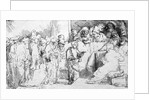 Jesus Christ among the Doctors by Rembrandt Harmensz. van Rijn