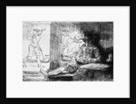 Kolf game, 1654 by Rembrandt Harmensz. van Rijn