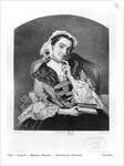 Louise Tardieu d'Esclavelles, known as Madame d'Epinay engraved by Henri Charles Antoine Baron by Jean-Etienne Liotard