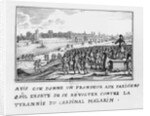 A man of the Fronde exhorting the Parisians to rise up against Cardinal Mazarin's tyranny on 6th January 1649 by French School