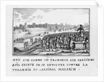 A man of the Fronde exhorting the Parisians to rise up against Cardinal Mazarin's tyranny on 6th January 1649 by French School