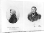 Wolfgang Amedeus Mozart and Ferdinando Paer by Francois Seraphin Delpech