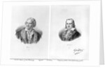 Christoph Willibald von Gluck and Andre Ernest Modeste Gretry by Francois Seraphin Delpech