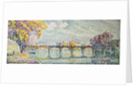 The Pont des Arts, 1928 by Paul Signac