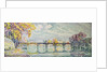 The Pont des Arts, 1928 by Paul Signac