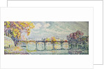 The Pont des Arts, 1928 by Paul Signac
