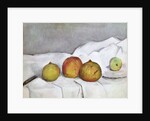 Fruit on a Cloth, c.1890 by Paul Cezanne