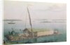 Raft on the Guayaquil River by Pierre Antoine Marchais