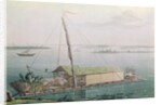 Raft on the Guayaquil River by Pierre Antoine Marchais