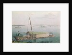Raft on the Guayaquil River by Pierre Antoine Marchais