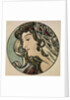 Head of a Woman by Alphonse Marie Mucha
