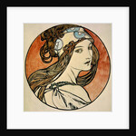 Woman with a Headscarf by Alphonse Marie Mucha