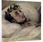 Napoleon I on his Deathbed, 1825 by Emile Jean Horace Vernet
